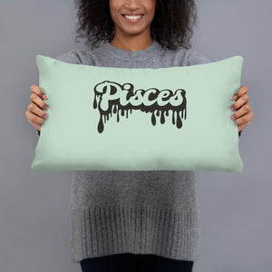 The Drip Zodiac Pillow (Pisces) - Zodi-Hacks Apparel 