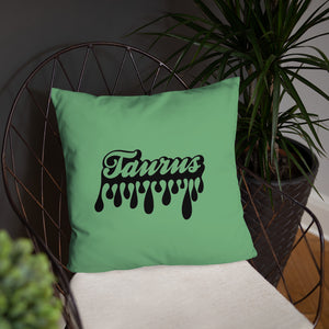 The Drip Zodiac Pillow (Taurus) - Zodi-Hacks Apparel 