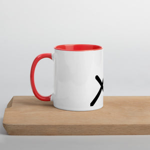 Sagittarius Symbol Mug with Color Inside - Zodi-Hacks Apparel 