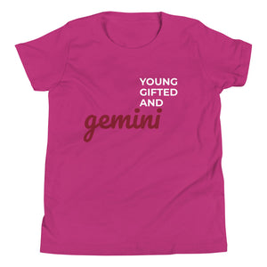 The Gifted Zodiac Youth Tee (Gemini) - Zodi-Hacks Apparel 