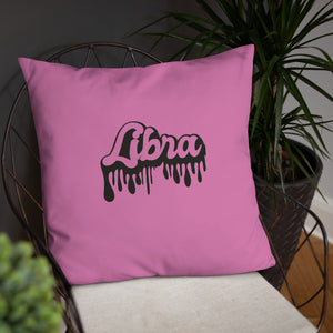 The Drip Zodiac Pillow (Libra) - Zodi-Hacks Apparel 