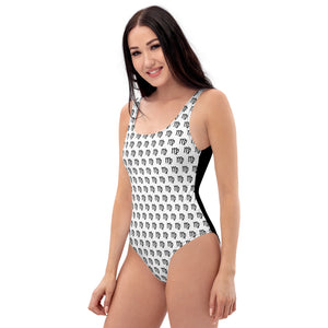 Zodiac Symbol One-Piece Swimsuit (Virgo) - Zodi-Hacks Apparel 