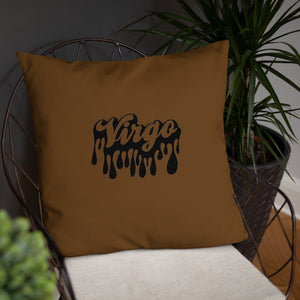 The Drip Zodiac Pillow (Virgo) - Zodi-Hacks Apparel 