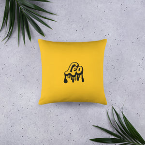 The Drip Zodiac Pillow (Leo) - Zodi-Hacks Apparel 