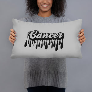 The Drip Zodiac Pillow (Cancer) - Zodi-Hacks Apparel 