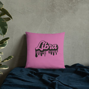 The Drip Zodiac Pillow (Libra) - Zodi-Hacks Apparel 