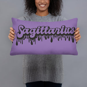 The Drip Zodiac Pillow (Sagittarius) - Zodi-Hacks Apparel 