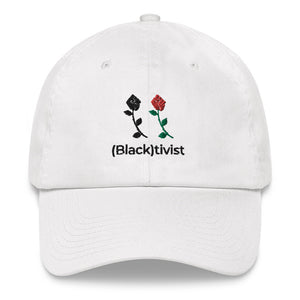 (Black)tivist Rose Fist Dad Hat - Zodi-Hacks Apparel 