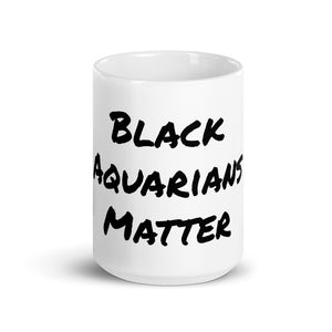 Black Matters Zodiac Mug (Aquarius) - Zodi-Hacks Apparel 