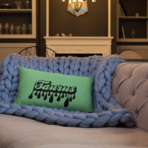 The Drip Zodiac Pillow (Taurus) - Zodi-Hacks Apparel 