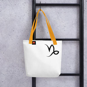 Zodi-Hacks Capricorn Symbol Tote Bag - Zodi-Hacks Apparel 