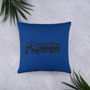 The Drip Zodiac Pillow (Aquarius) - Zodi-Hacks Apparel 