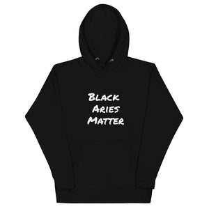 Black Matters Unisex Hoodie (Aries) - Zodi-Hacks Apparel 